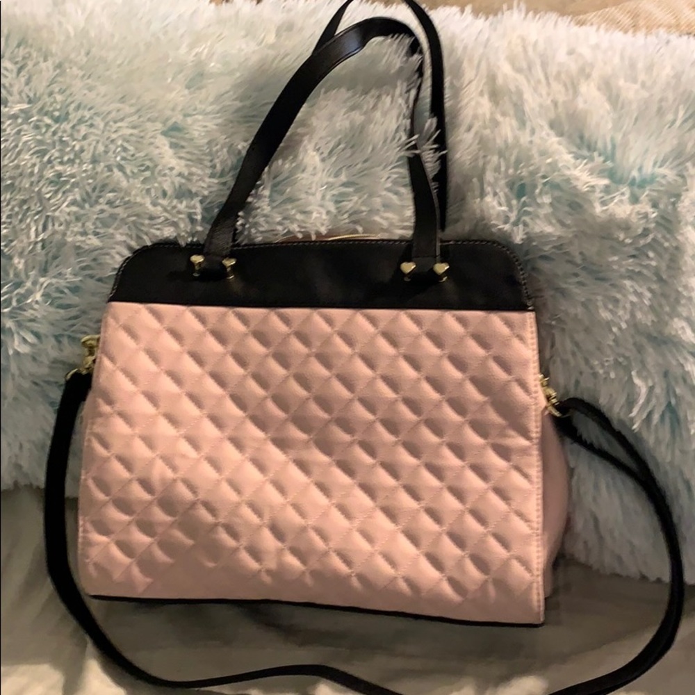 Betsey Johnson pastel pink Medium/oversized Purse